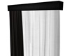 C- Curtains Black/White