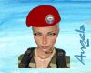 (ang) Army red beret