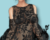 0123 Black Lace Dress