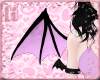 |H| Lilac Bat Wings F
