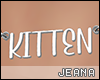 !J! Kitten Necklace