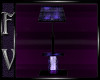 ~F~ Purple Floor Lamp