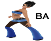 [BA] Chained Blue Pants