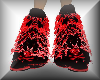 !IA!SKULL BOOTS(RED)