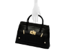 black hot handbag