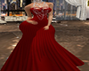 DEEP RED GOWN XXL