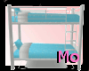 !Mo Blue&Whte Bunk Bed