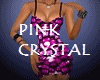 PINK CRYSTAL DRESS