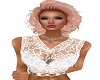 Add  on Bra in white