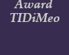 Award TIDiMeo