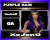 PURPLE HAIR