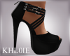 K toni black heels
