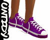 PURPLE SHOES