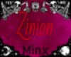 Zinion Red Sign (custom)