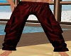 RED CARGO PANTS