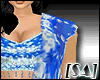 [SA]Blue Bride shawl V2
