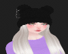 !Blk Bear Hat & Hair