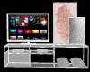 Silver Glam Tv Stand