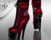 *W* Lexi Lips Red Boots