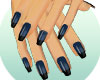 [ks] Dark Blue Nails