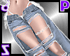 Rainbow Cry Jeans/Blue