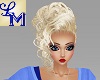 !LM Blond Updo Crystal