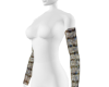 LAM Sleeves Cream Print