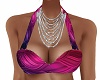 (E5lN) Purple Bikini Top