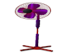 Purple Red Animated Fan