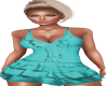 Iris Teal Dress