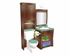 AK Sink & Toilet Cabinet
