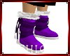 Snow Purple Boots
