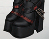 !N Roses Dark Boots