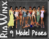 9 Modeling Pose Pack