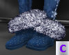 Blue Snowflake Ugg Boot 