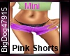 [BD] Mini Pink Shorts