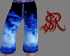 ~SR~Blue Flame Shorts