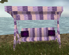 C&S purple rocking chair