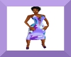purple pf dress