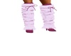 MP~PINK FUR BOOTS