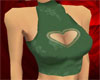 (lv)Green Hearts Top