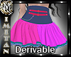 (MI) Deriva. Mini Skirt