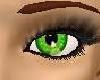 ! BRIGHT Green eyes