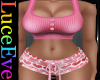 Pink Hearts Sleep Set
