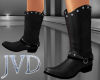 JVD Black Cowgirl Boots