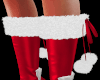 SANTA BABY FUR BOOTS