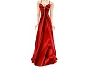 Red Silk Night Gown