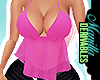! Pink Babydoll Top