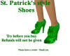 St. Patrick's style Shoe