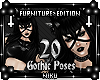 *20 Goth Modeling Poses